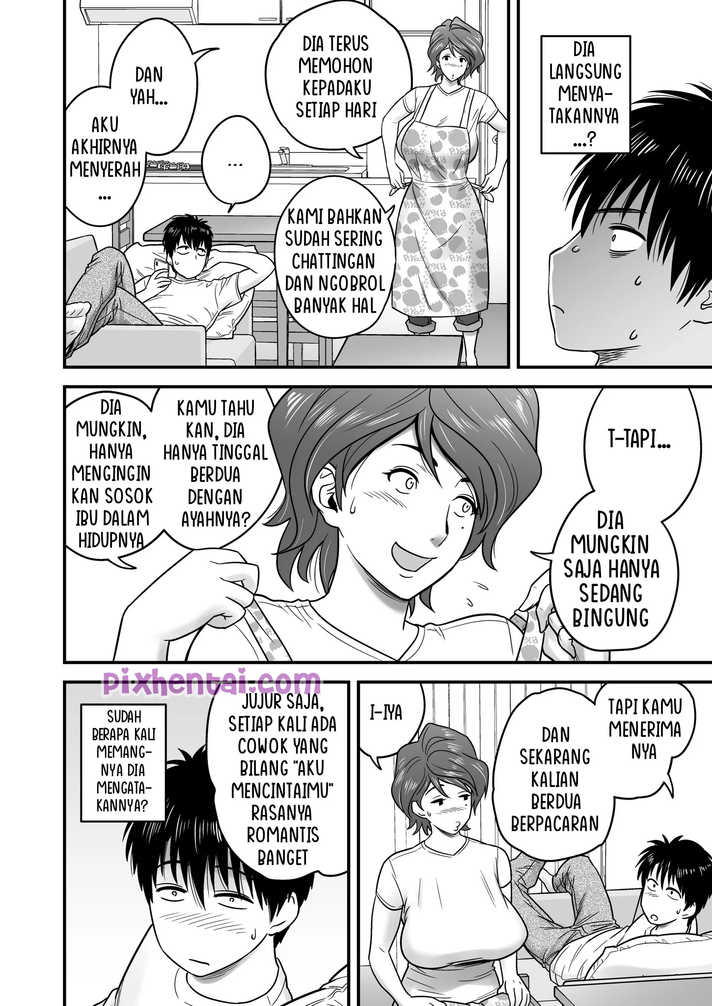 Komik hentai xxx manga sex bokep Haha ga tomo Kano ni nattanode 9